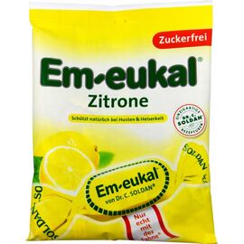 Em-Eukal Zitrone Zuckerfrei, 75 g