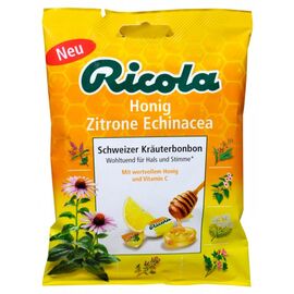 Ricola Echinacea Honig Zitrone mit Zucker, 75 g