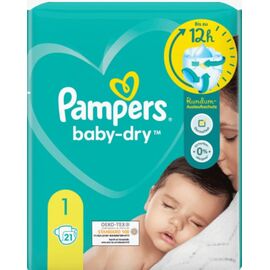 Pampers Windeln Baby Dry, Gr. 1 Newborn (2-5 kg), 21 Stk bester Preis in der Schweiz