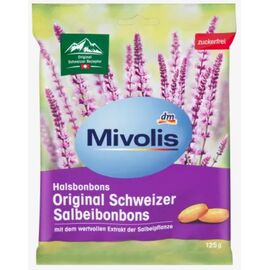 Mivolis  Bonbon, Original Schweizer Salbei, zuckerfrei, 125 g DM Produkte bei direkt-shopping.ch